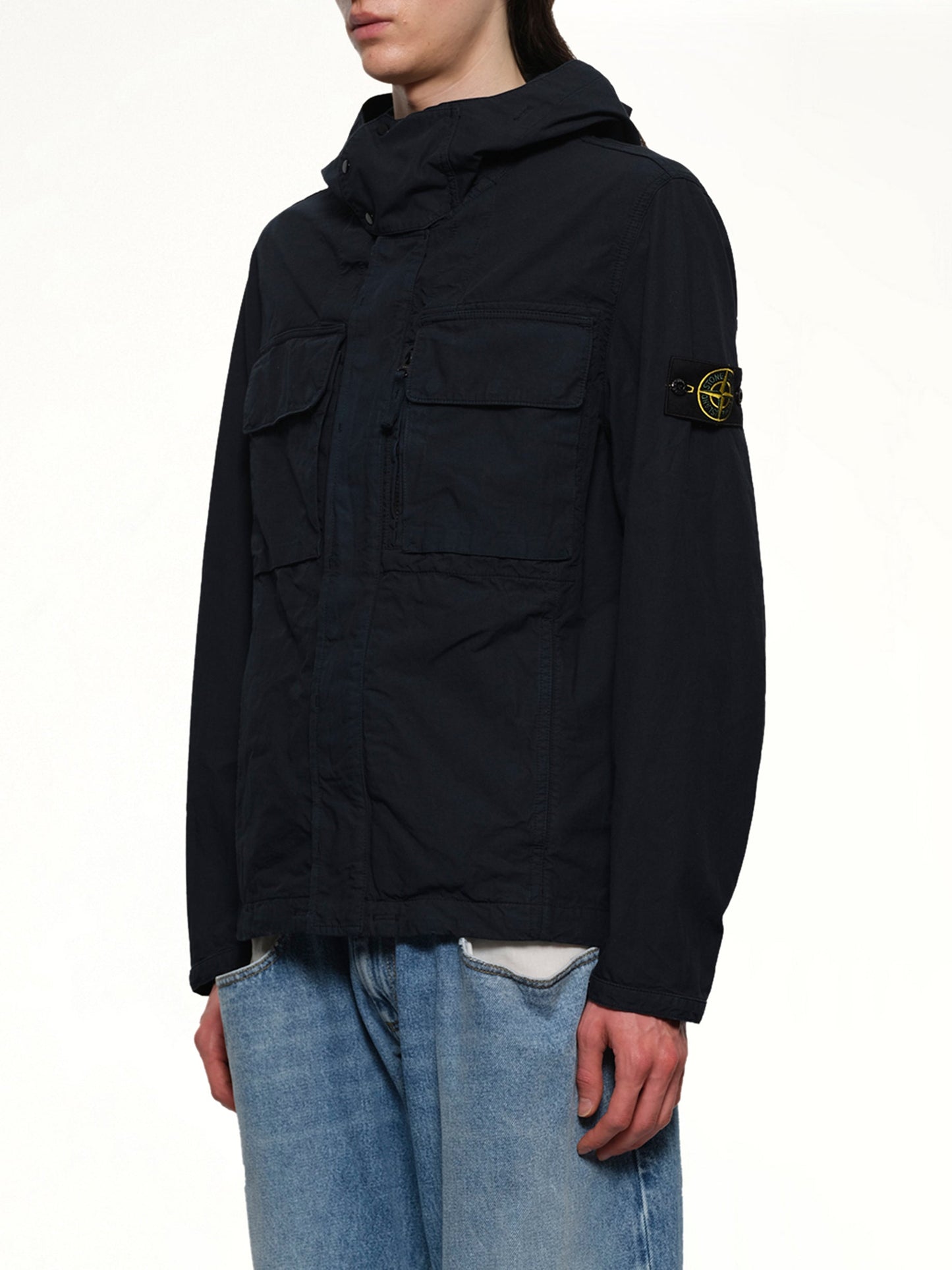 STONE ISLAND Q10001 Short Parka (Navy)