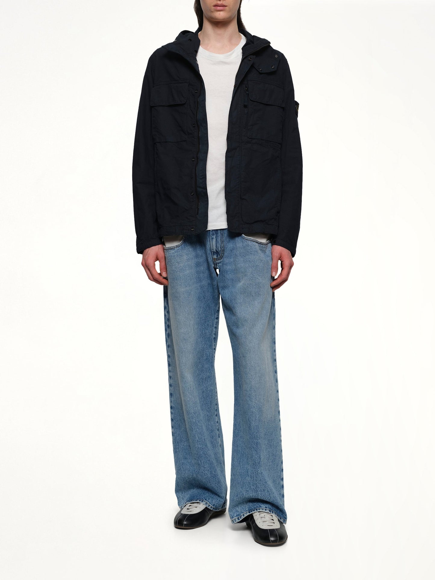 STONE ISLAND Q10001 Short Parka (Navy)