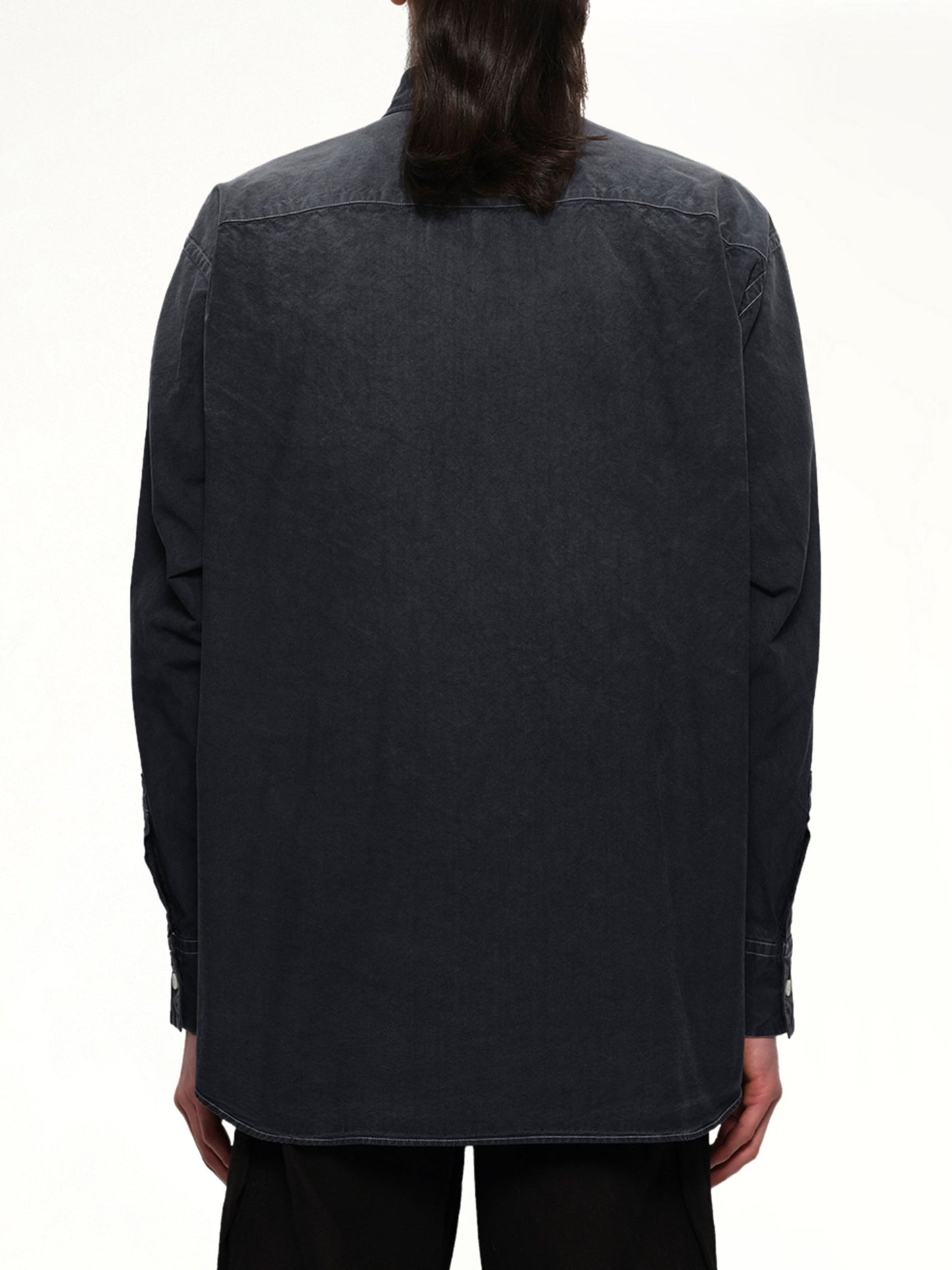 DOUBLET Embroidered Chain Shirt (Grey)