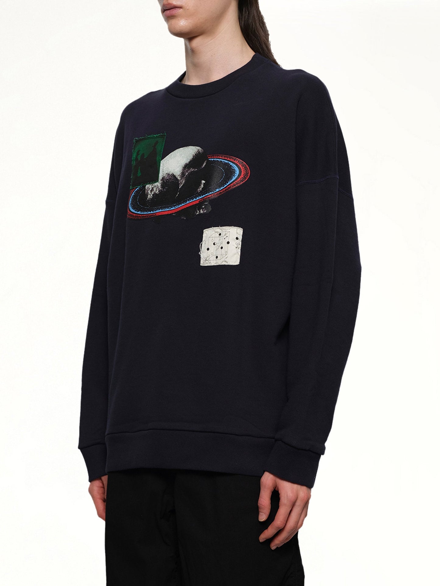 UNDERCOVER Graphic Patches Sweatshirt (Navy)