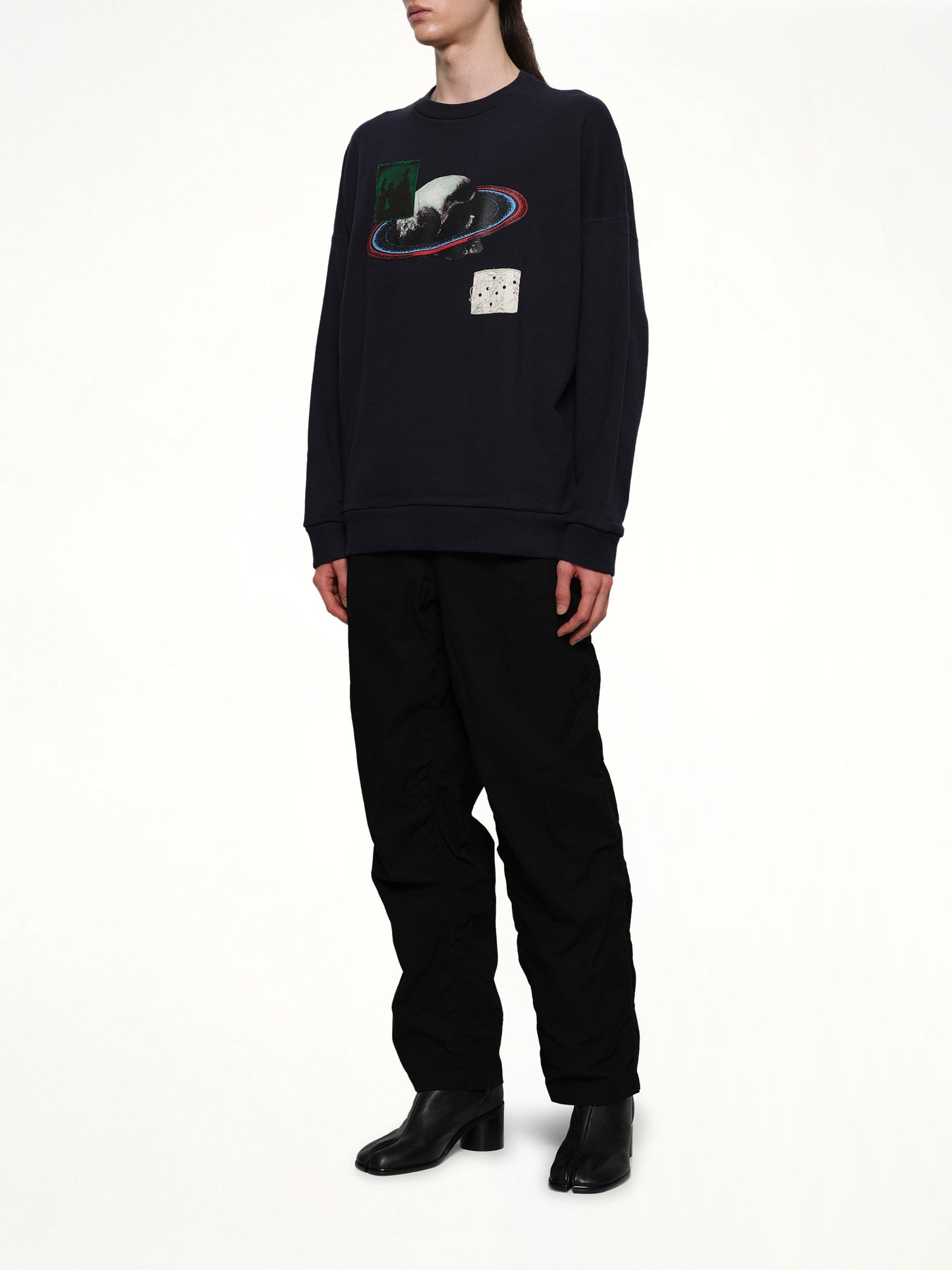 UNDERCOVER Graphic Patches Sweatshirt (Navy)