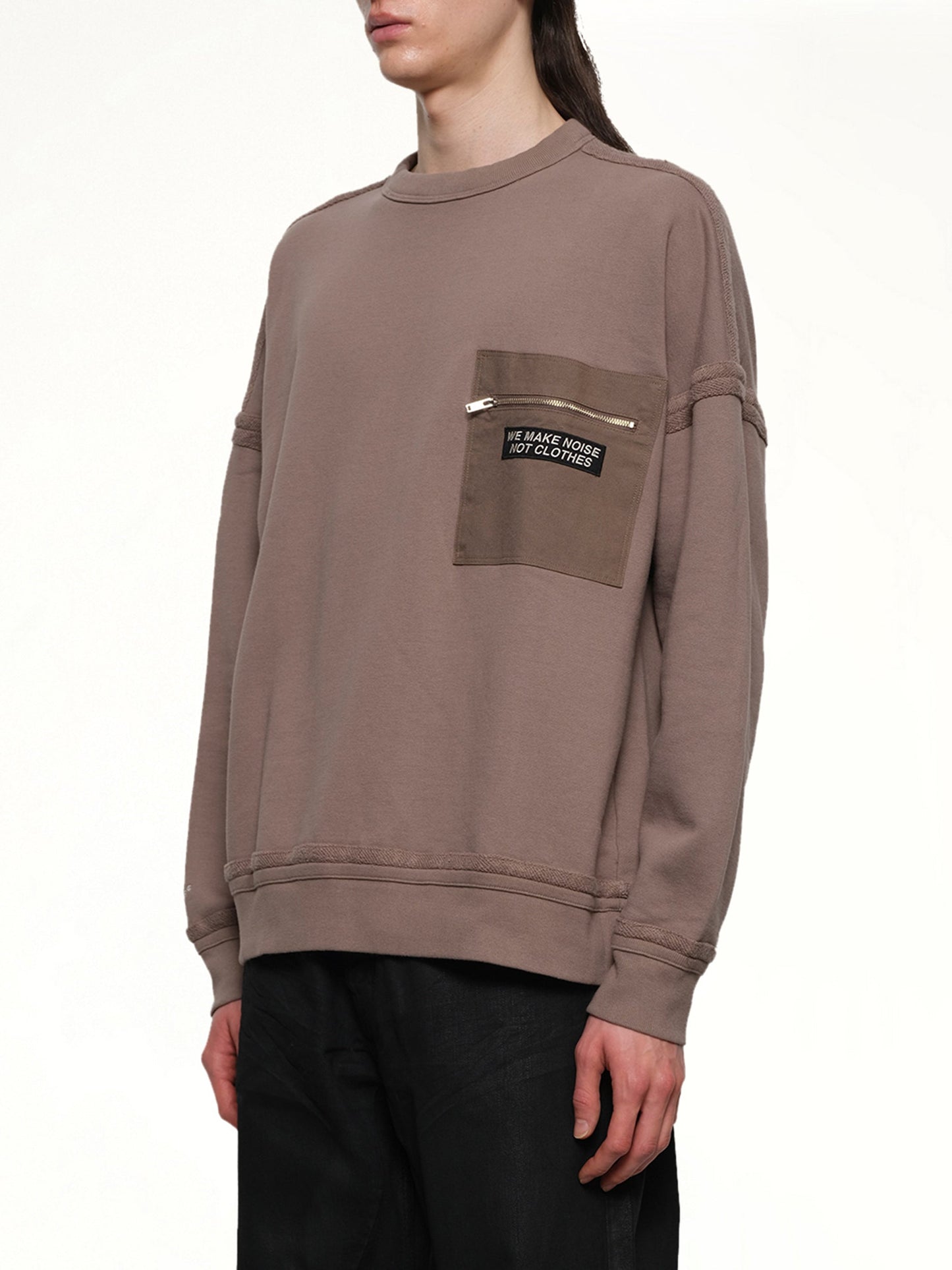 UNDERCOVER Pocket Sweatshirt (Gray Beige)