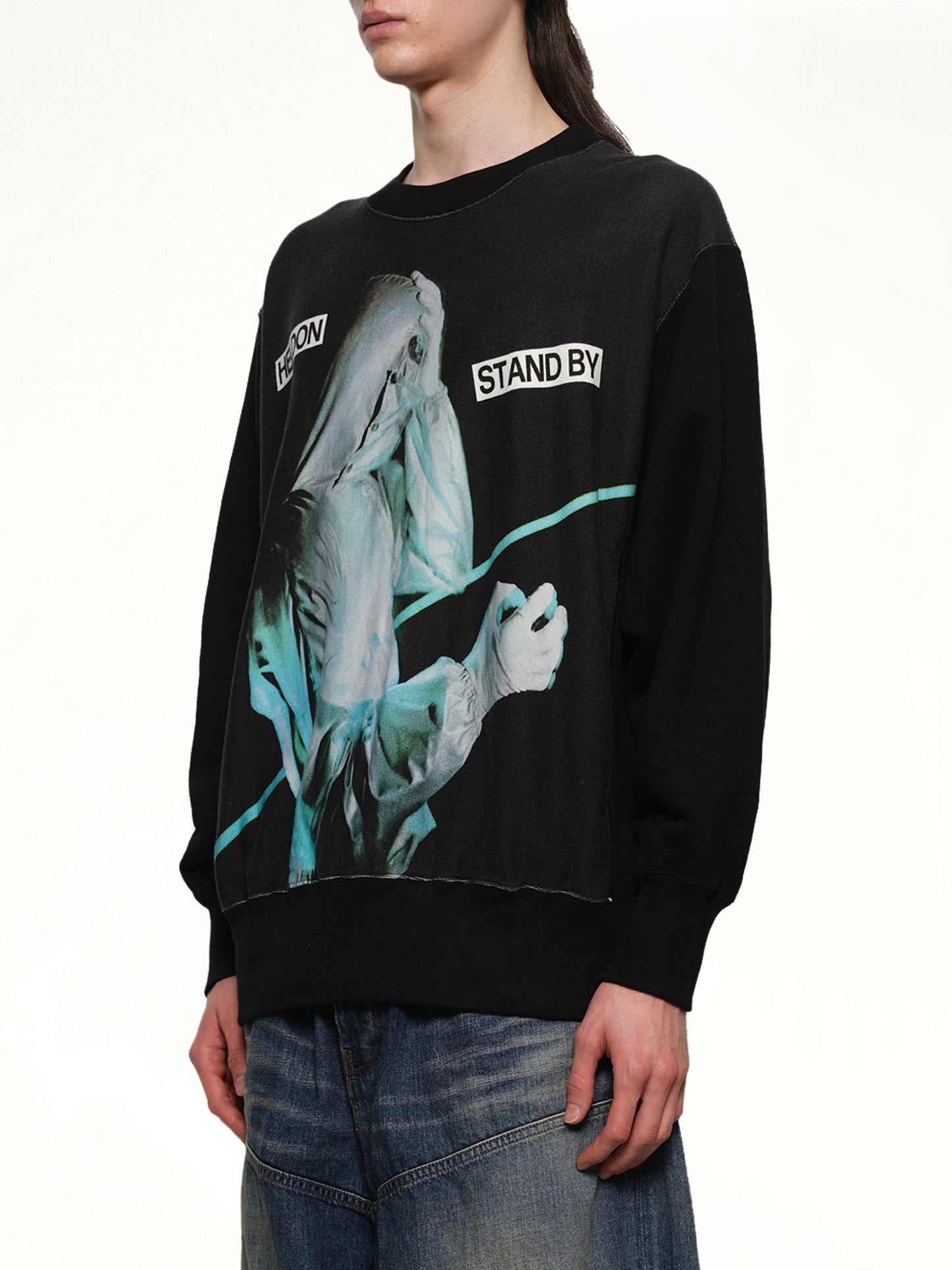 UNDERCOVER Heldon Stand By L/S T-Shirt (Black)