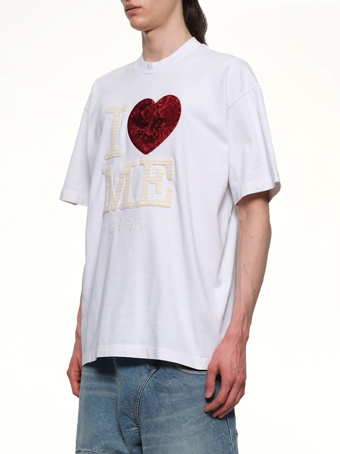 DOUBLET Grip-Love T-Shirt (White)