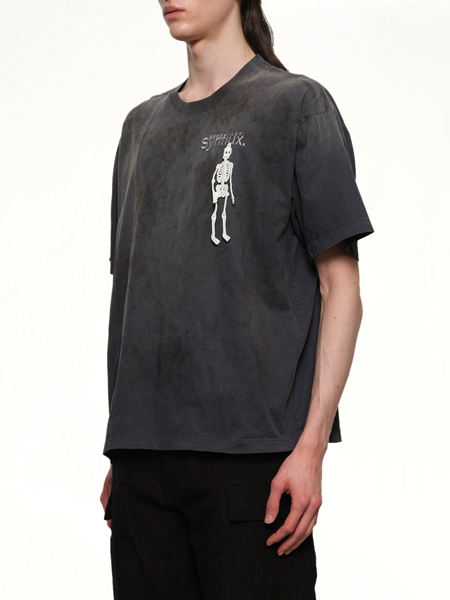 DOUBLET Waste-Reducing Algorithm T-Shirt (Black)