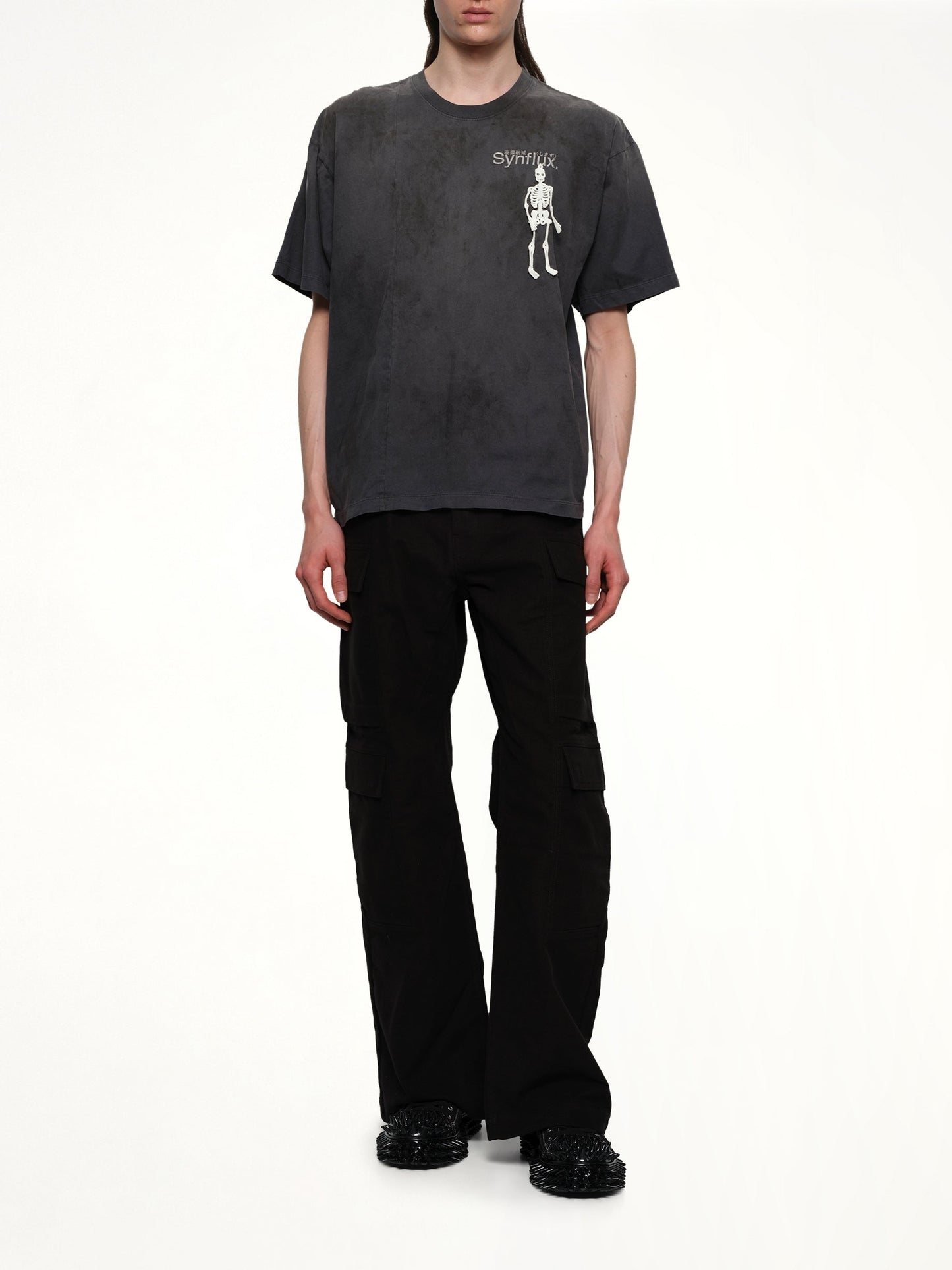 DOUBLET Waste-Reducing Algorithm T-Shirt (Black)