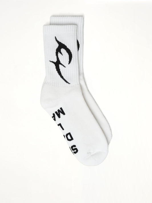 Image of Socks. Productname: THUG CLUB TC Basic Socks in White colour by brand - THUG CLUB
