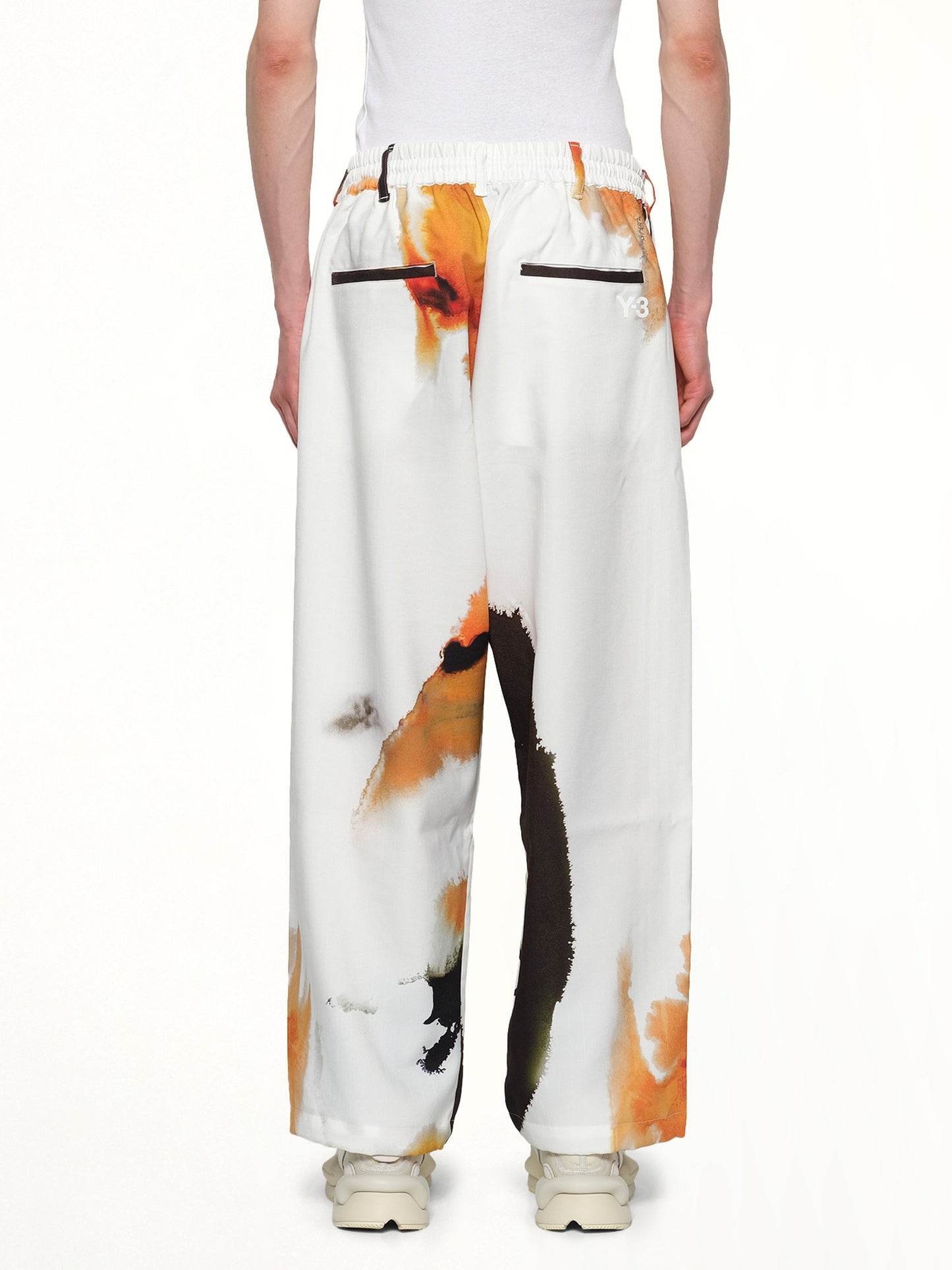 Y-3 Aop Sport Uniform Track Pants (White)