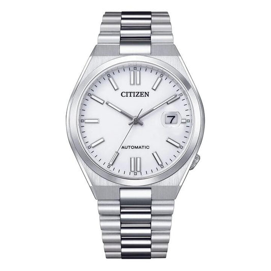 Image of Watches. Productname: Citizen Tsuyosa Silver Automatic Watch NJ0150-81A in Watch colour by brand - Citizen