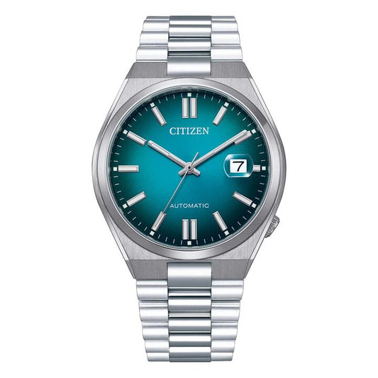 Image of Watches. Productname: Citizen Tsuyosa Ocean Blue and Silver Automatic Watch NJ0151-88X in Watch colour by brand - Citizen