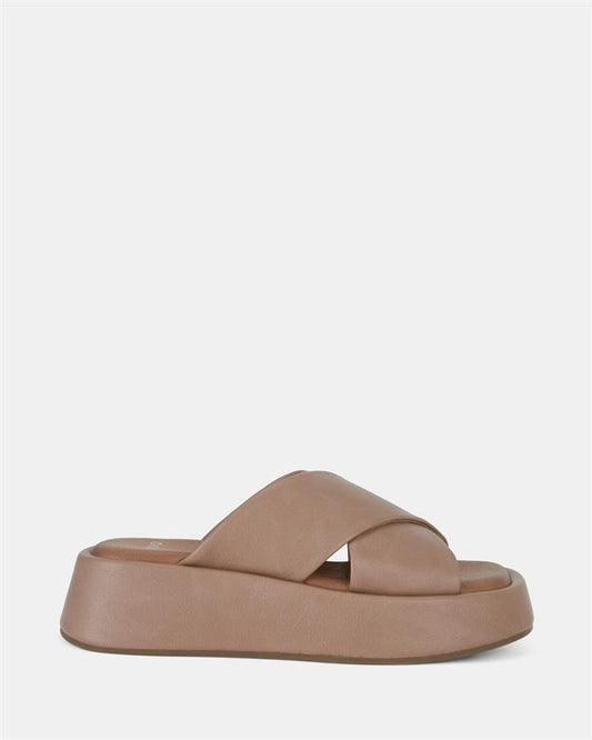 Image of Boots. Product name - Burano Women's Wedge NUDE Novo Wedges in Nude colour by brand - NOVO