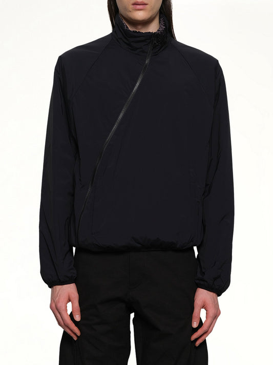 Image of a model wearing Outerwear. Productname: POST ARCHIVE FACTION River Jacket (Archive) in Black colour by brand - POST ARCHIVE FACTION