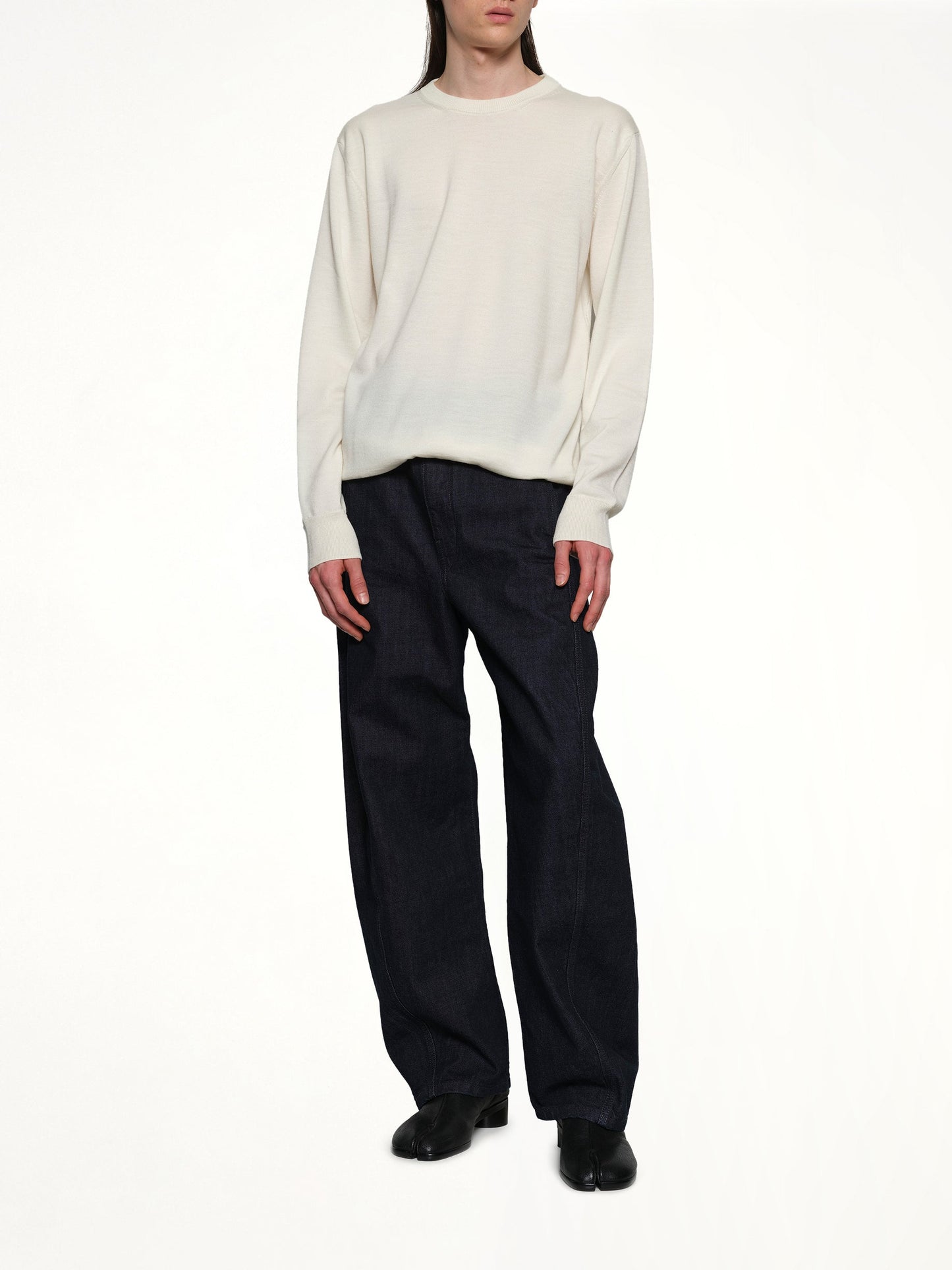JIL SANDER Heavy Weight Merino Wool (Natural)