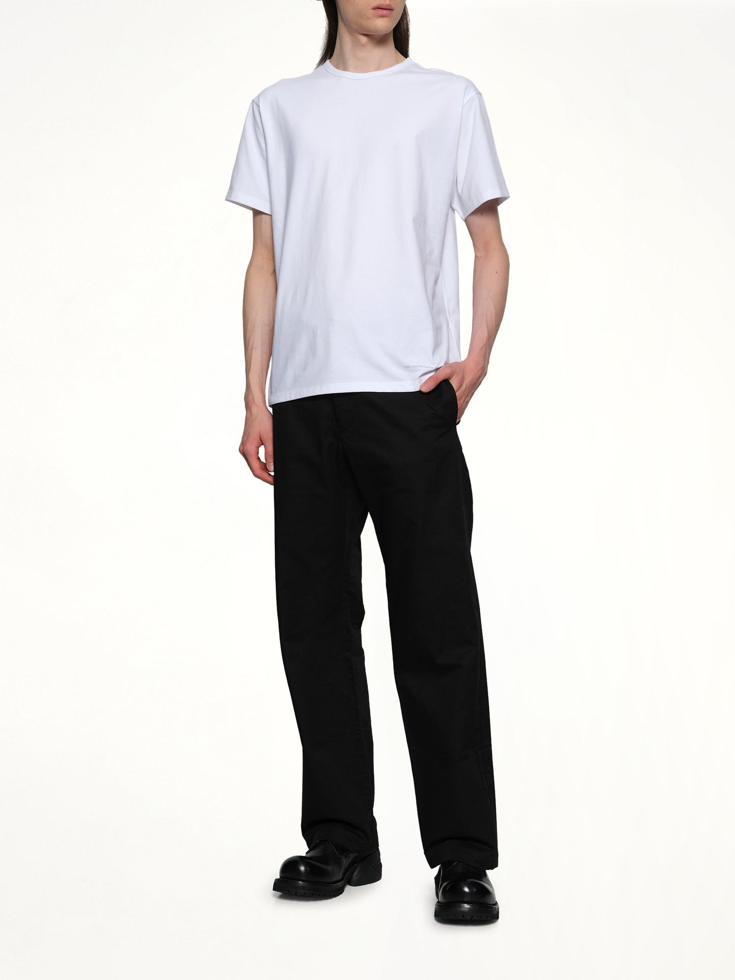 POST ARCHIVE FACTION Brick Trousers (Black)