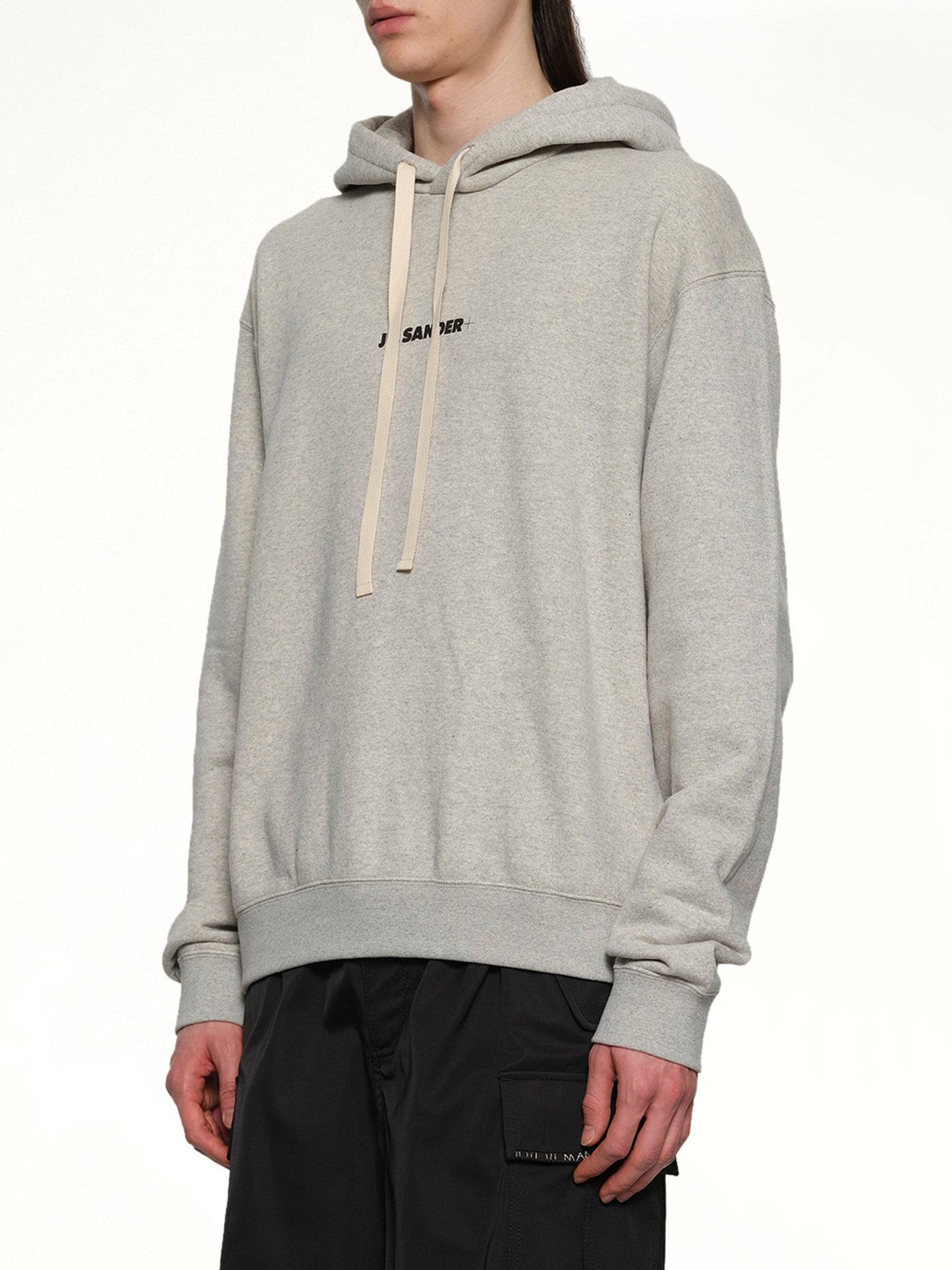 JIL SANDER Plus Compact Terry Hoodie (Powder Green)