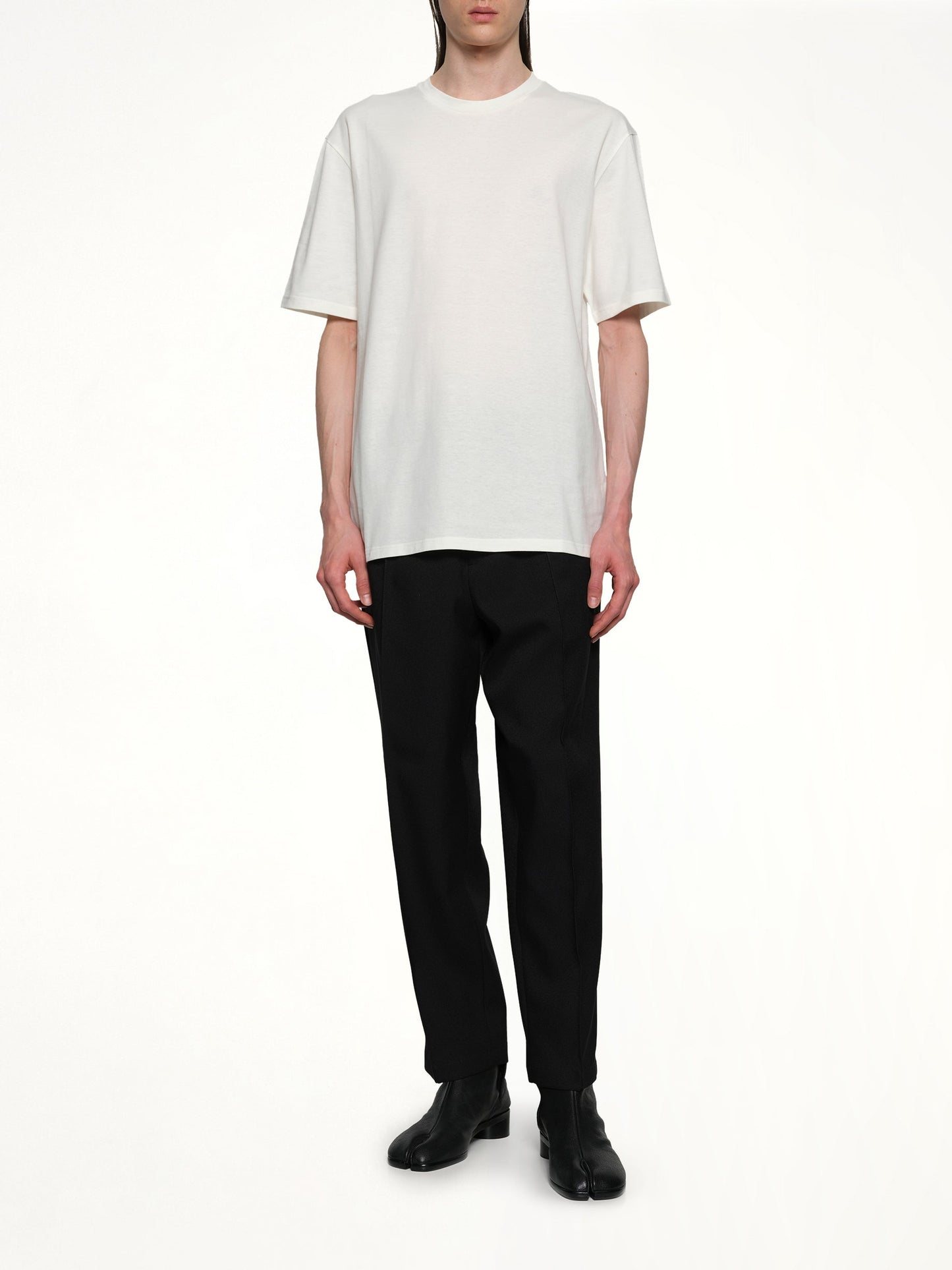 JIL SANDER Logo T-Shirt (Coconut)