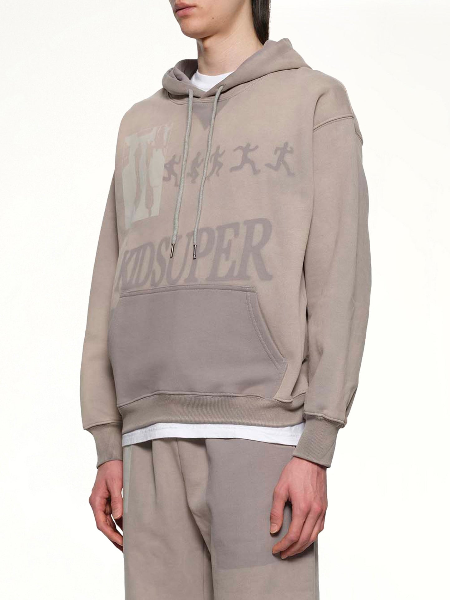 KIDSUPER Sun Faded Hoodie (Grey)