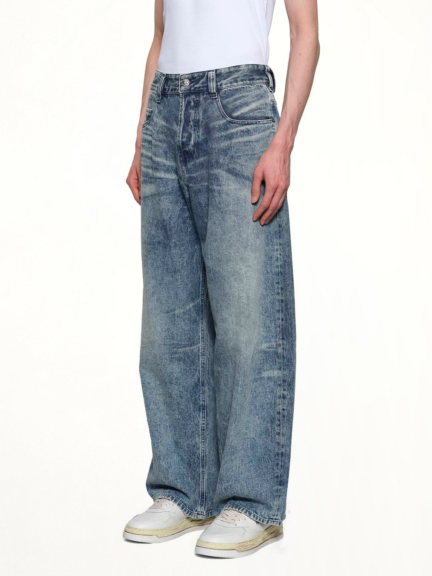 DIESEL 1997 D-ENIM-M-FSH Runway Jeans (Blue)