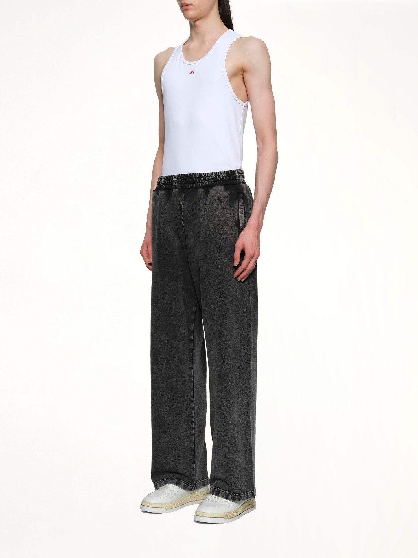 DIESEL P-ALT-SHOW Sweatpants (Washed Grey)