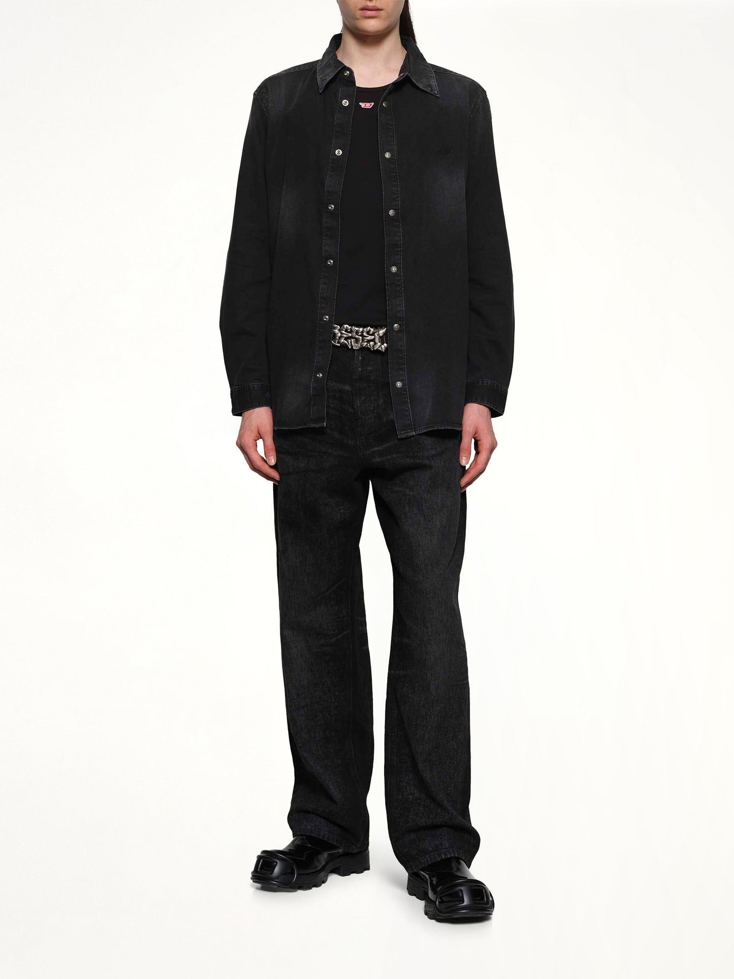 DIESEL D-SIMPLY Shirt (Black)