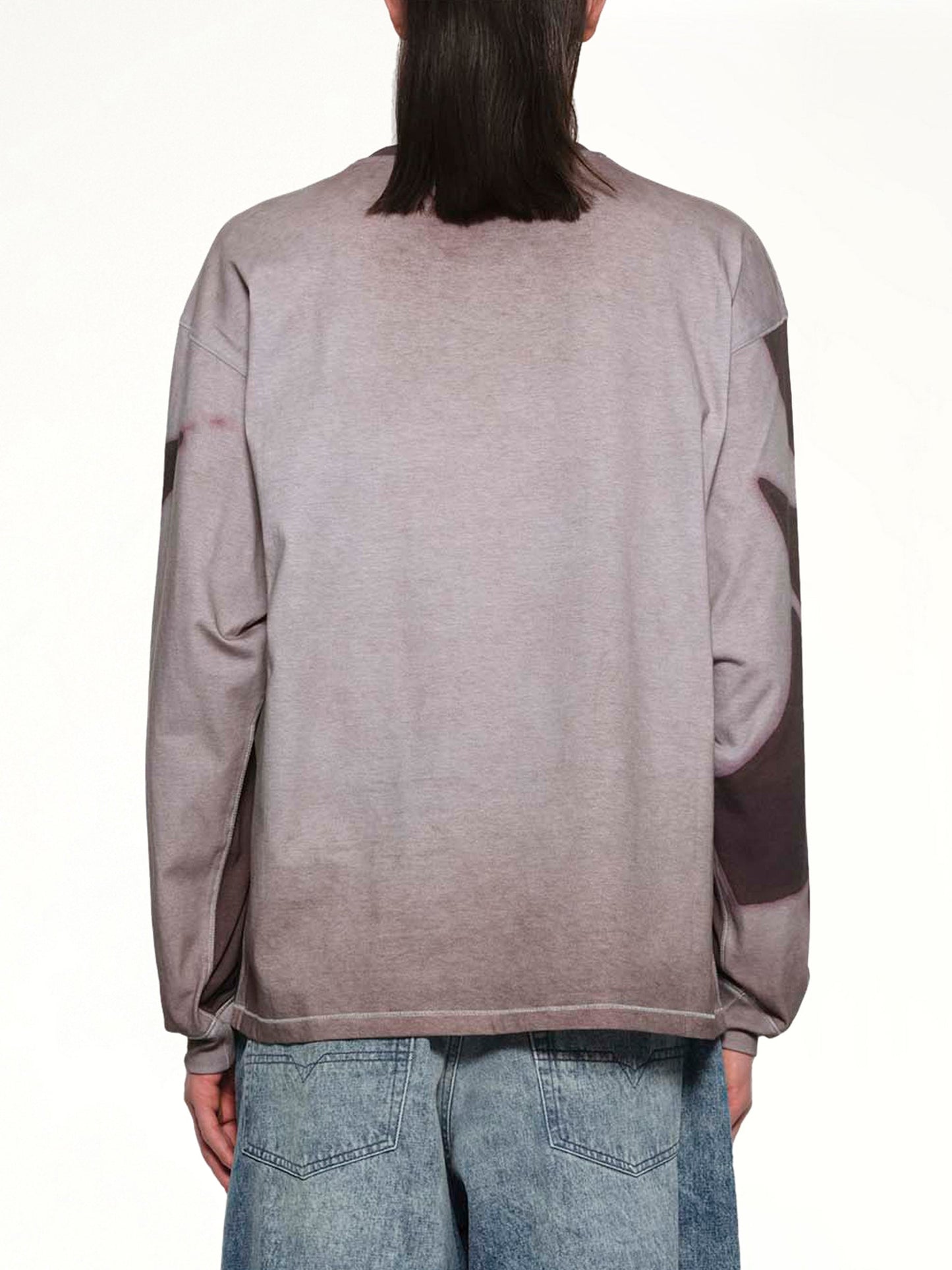 DIESEL T-BOXT-LS-SHOW Sweatshirt (Grey)