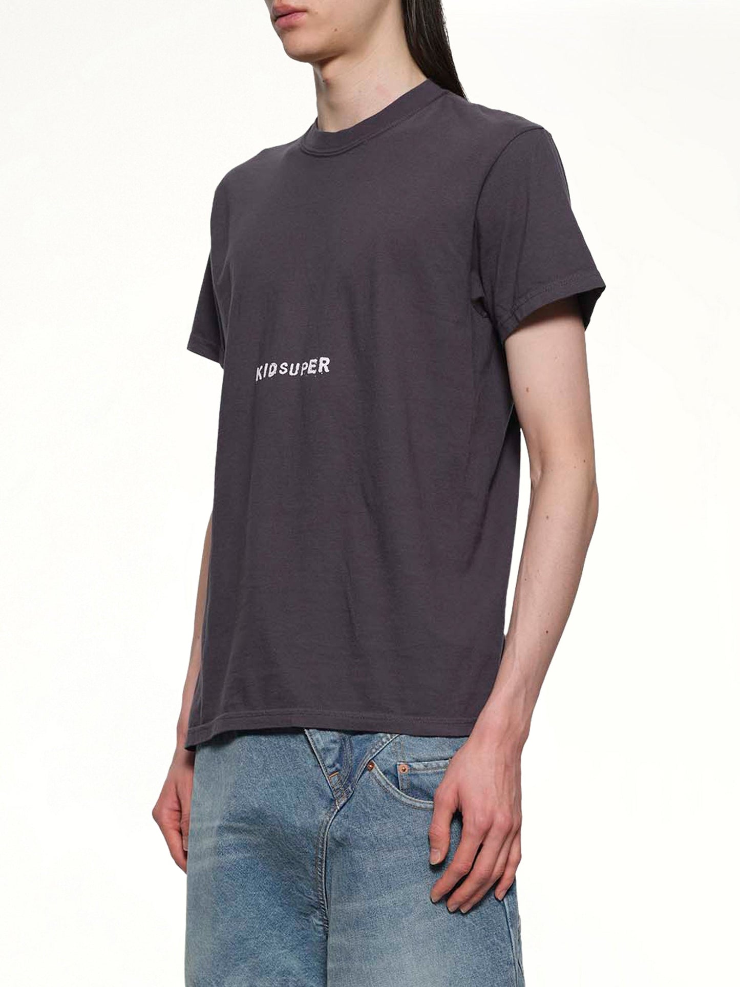 KIDSUPER KID SUPER Logo T-Shirt (Black)