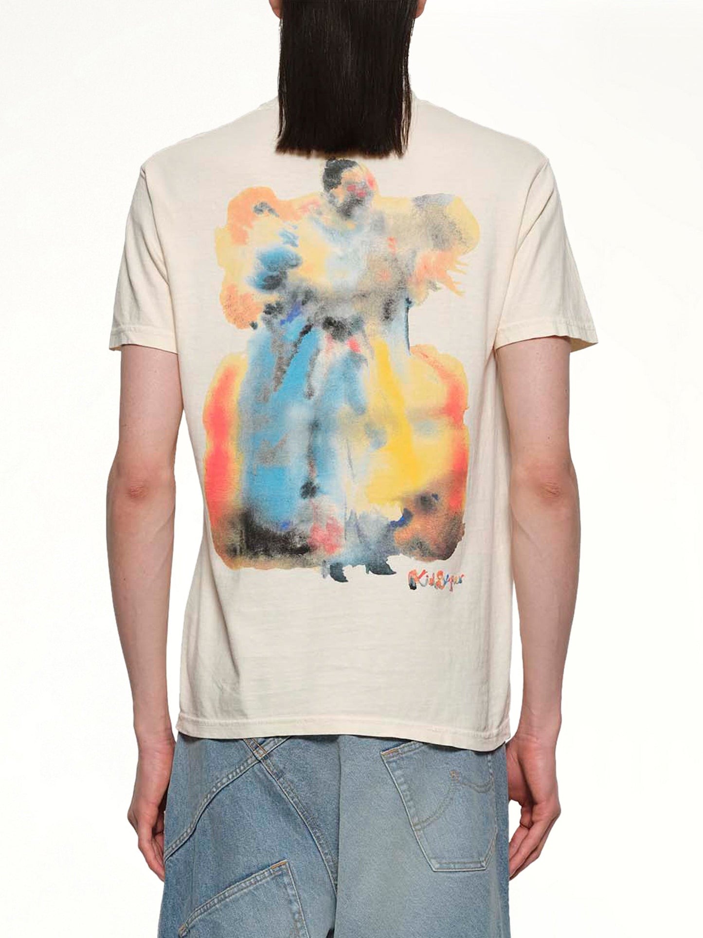 KIDSUPER Simple T-Shirt (Ivory)