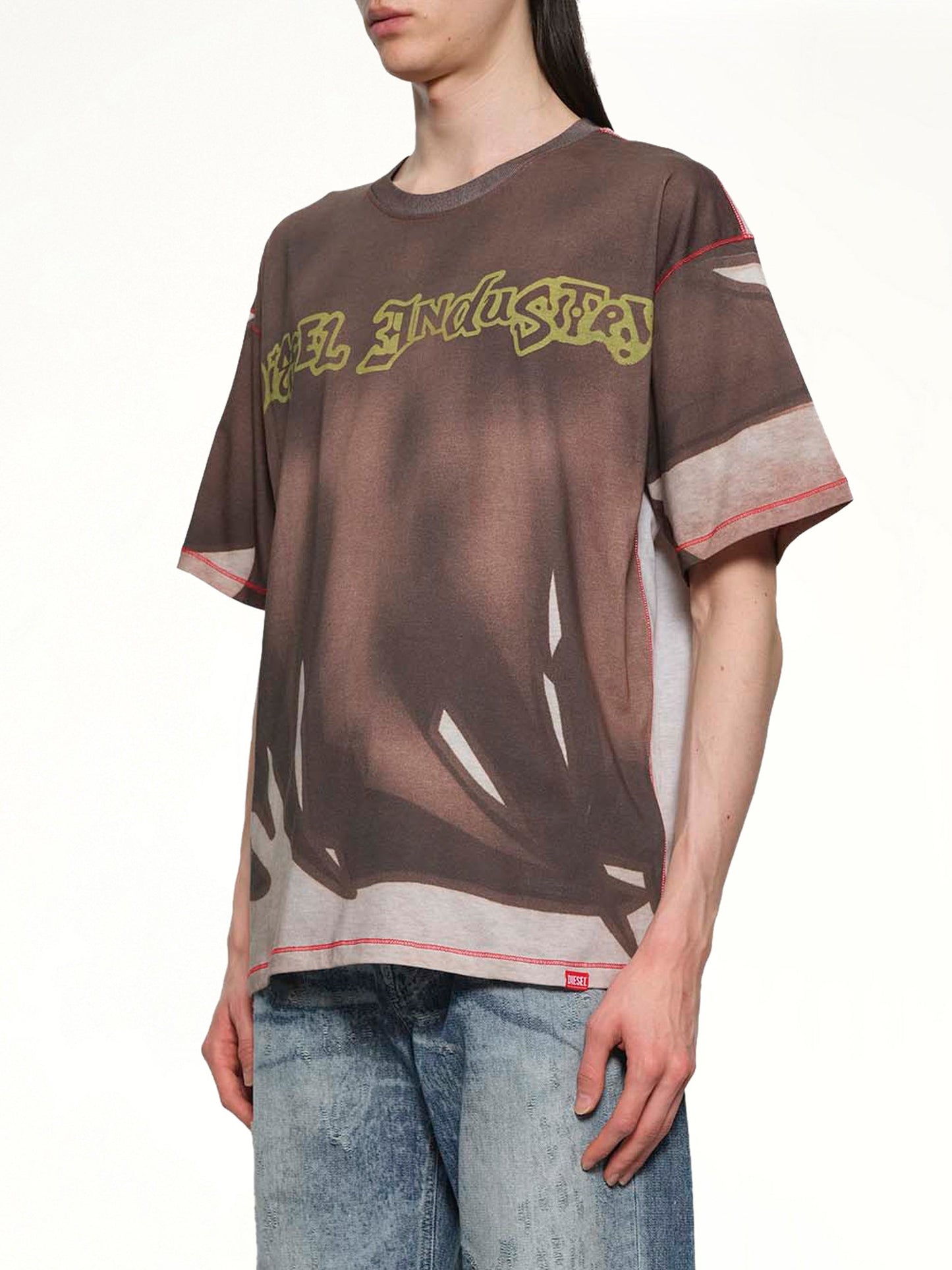 DIESEL T-BOXT-SHOW T-Shirt (Brown)