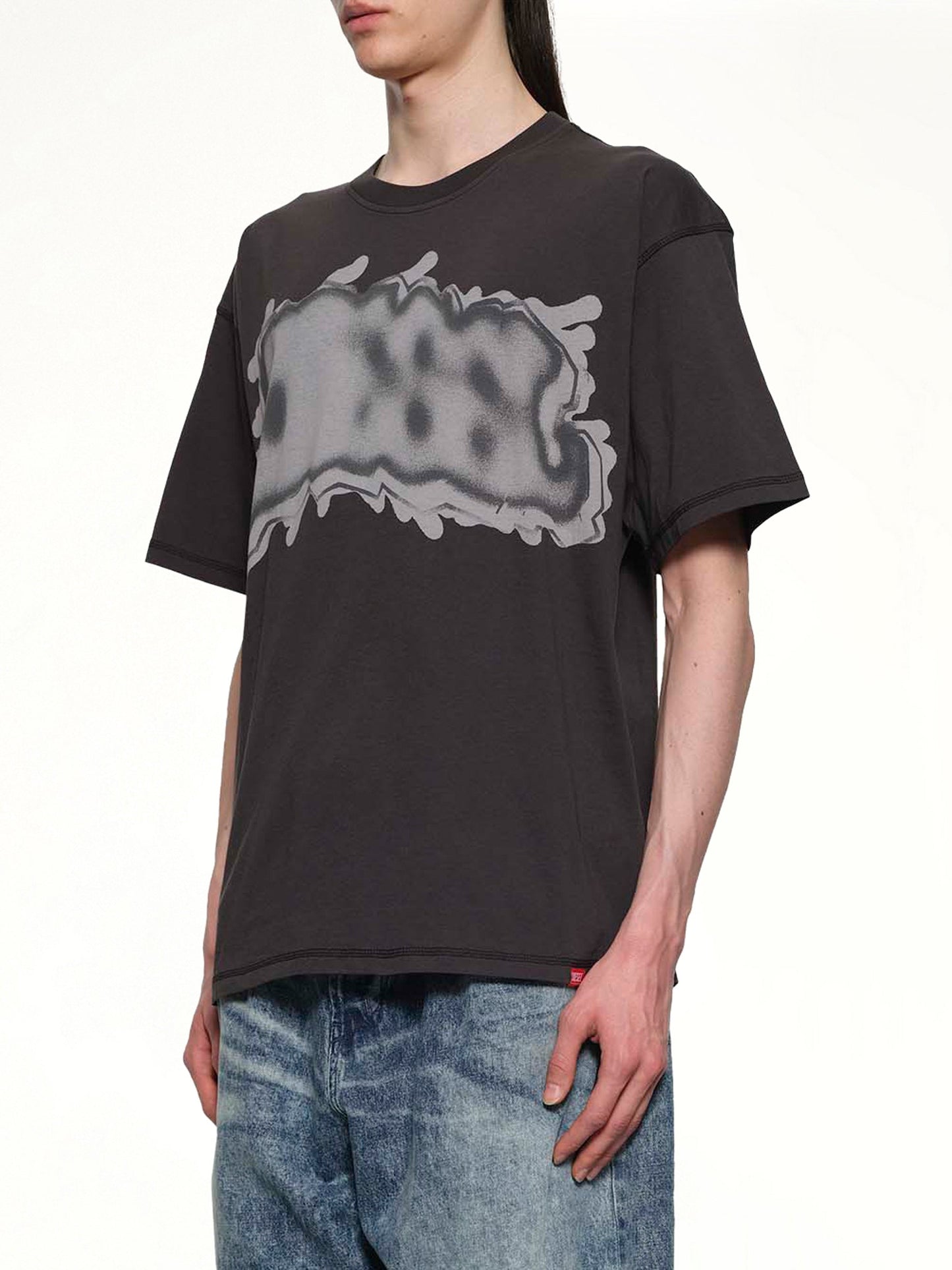 DIESEL T-LEONARD-IHBJ T-Shirt (Grey)