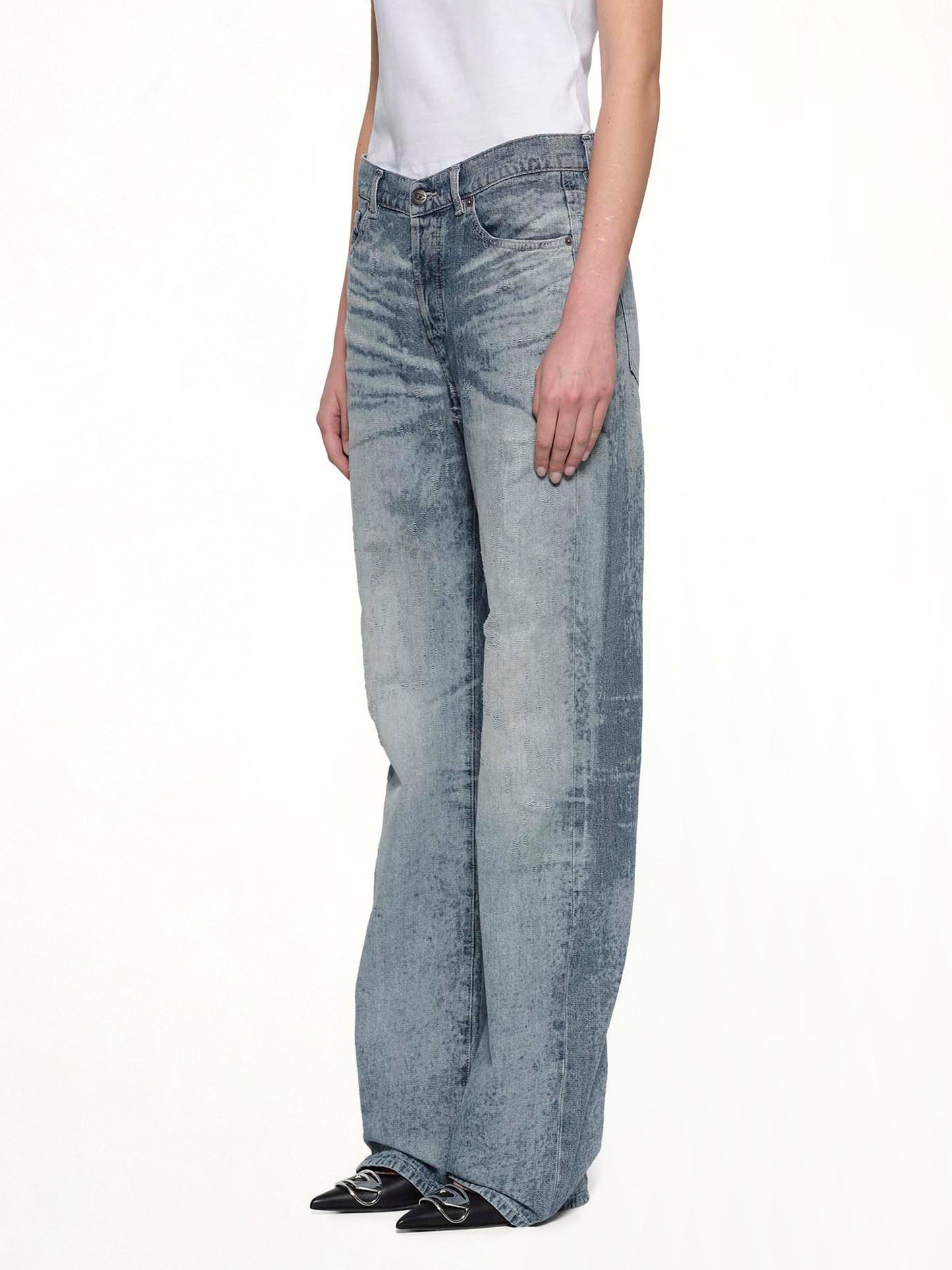 DIESEL 1971 D-SENT-FSH Bootcut Jeans (Blue)