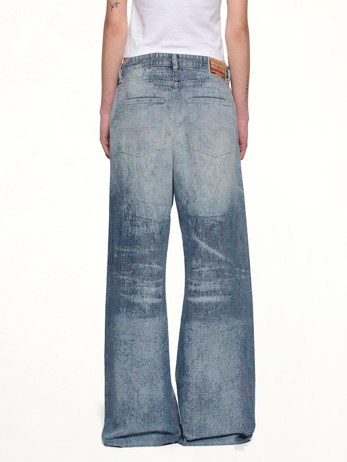 DIESEL 1996 D-SIRE-FSH Wide Jeans (Blue)