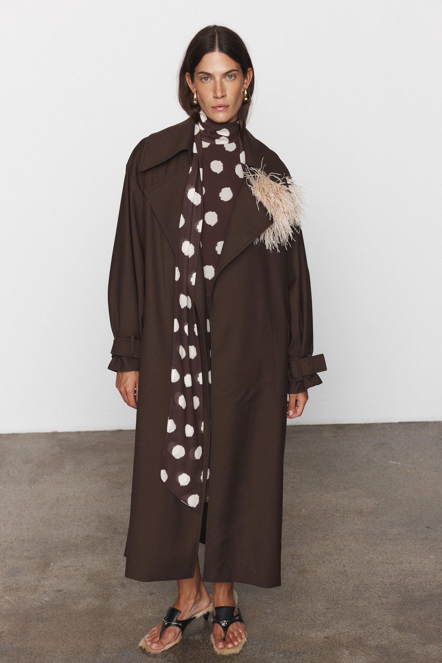 Blanca Studio Anne Trench (Brown)