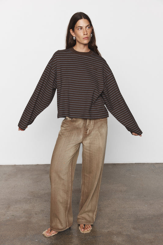 Blanca Studio Hana Tee (Brown)