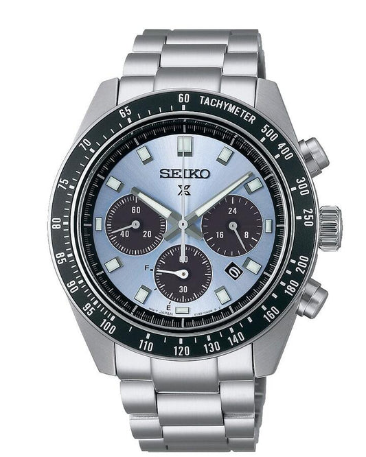 Image of Watches. Productname: Seiko Prospex Speedtimer Crystal Trophy SSC935P in Watch colour by brand - Seiko