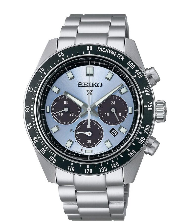 Image of Watches. Product name - Seiko Prospex Speedtimer Crystal Trophy WatchSSC935P in colour by brand - Seiko