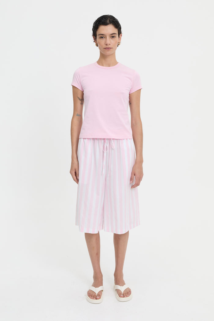 Image of T-Shirts. Product name - Laina Tee Pink in Pink colour by brand - Blanca Studio