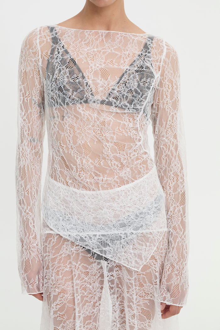Image of Belts. Product name - Juni Belt White in White colour by brand - Blanca Studio