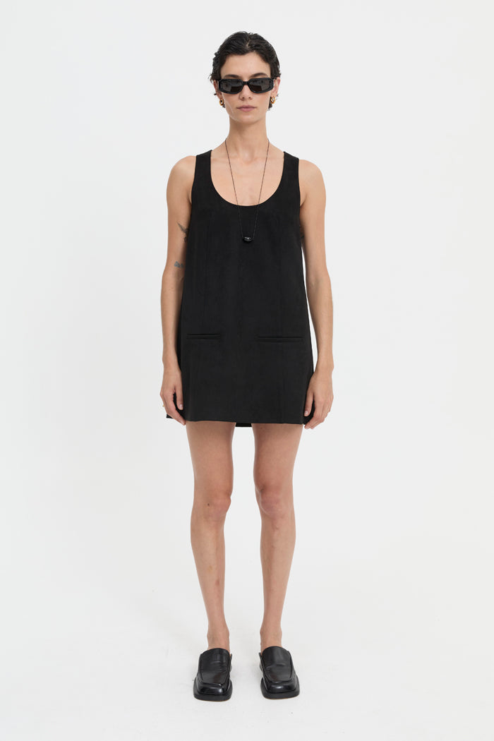 Image of Dresses. Product name - Harris Dress Black in Black colour by brand - Blanca Studio