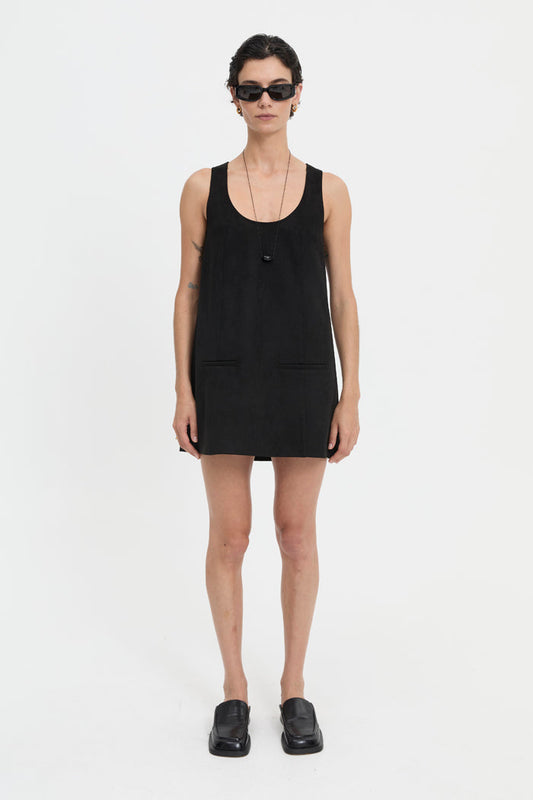 Image of Dresses. Product name - Harris Dress Black in Black colour by brand - Blanca Studio