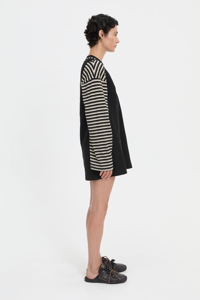 Blanca Studio Hana Long Sleeve Tee (Black)