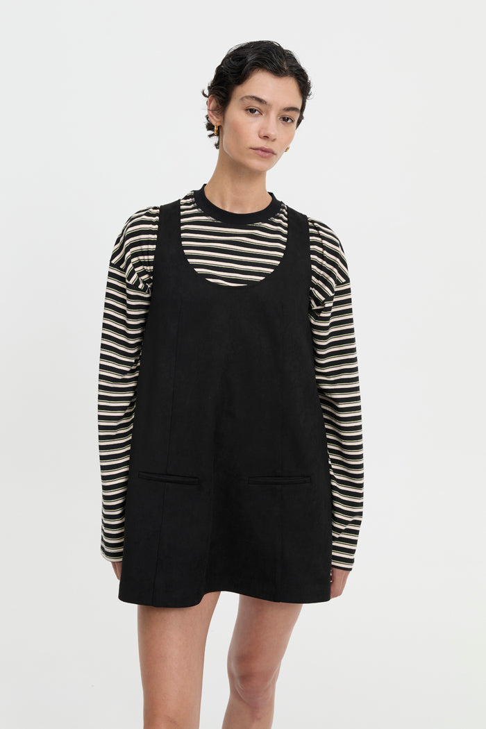 Blanca Studio Hana Long Sleeve Tee (Black)