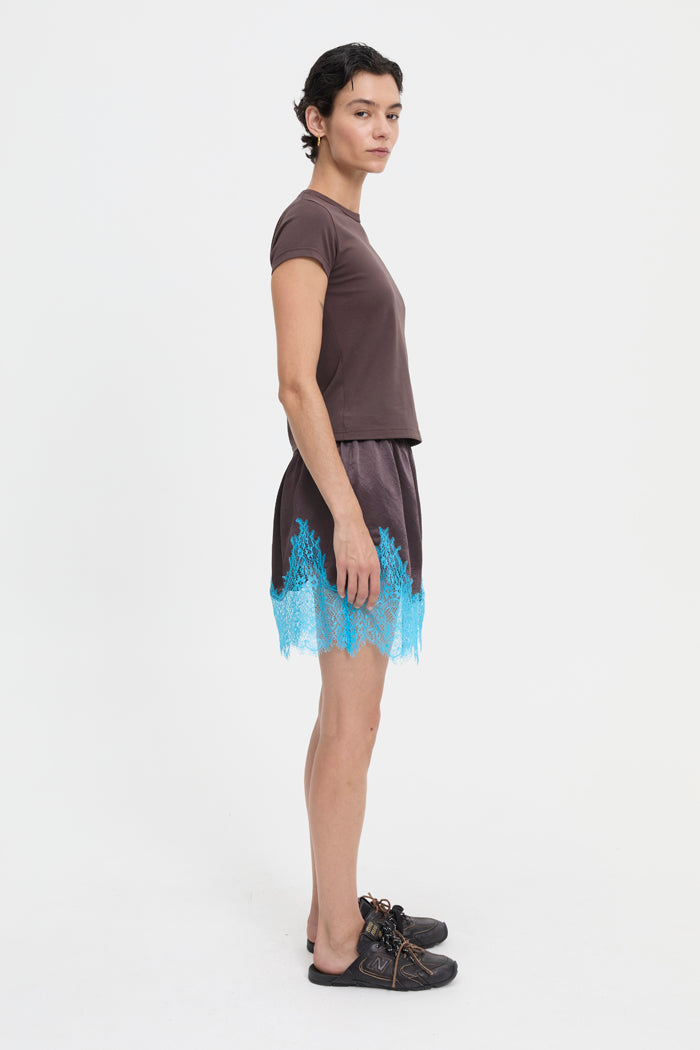 Blanca Studio Laina Baby Tee (Brown)