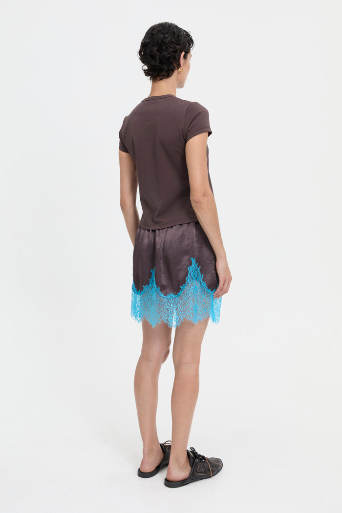 Blanca Studio Laina Baby Tee (Brown)