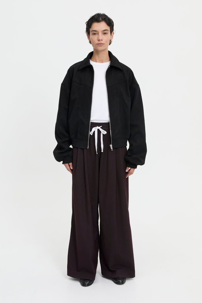 Image of Jackets. Product name - Harris Jacket Black in Black colour by brand - Blanca Studio