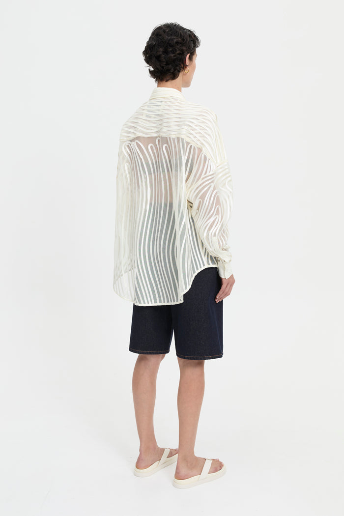 Blanca Studio Mecah Shirt (Cream)