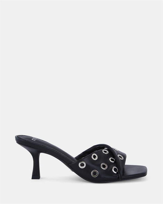 Image of Sandals. Product name - Yara Women's Fast Fashion BLACK Novo Sandals in Black colour by brand - NOVO
