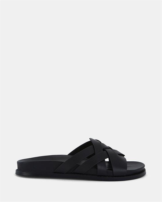 Image of Sandals. Product name - Tainted Women's Thongs BLACK Novo Thongs in Black colour by brand - NOVO