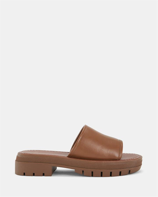 Image of Sandals. Product name - Urago Women's Thongs CARAMEL Novo Thongs in Caramel colour by brand - NOVO