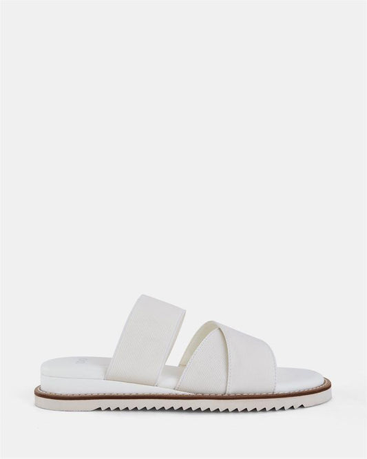 Image of Sandals. Product name - Tasti Women's Thongs WHITE Novo Thongs in White colour by brand - NOVO