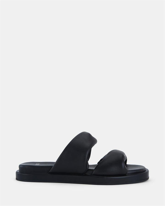 Image of Sandals. Product name - Roswell Women's Thongs BLACK Novo Thongs in Black colour by brand - NOVO